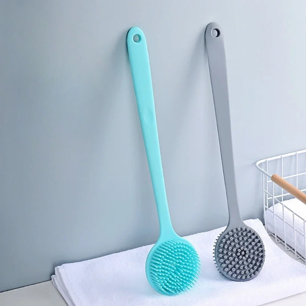 Luxury Double Sided Bath/Shower Back Scrubber with Long Handle